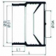 Переходник резиновый EK-FIX DN100