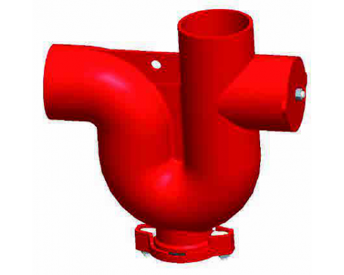Сифон с ревизией DN150